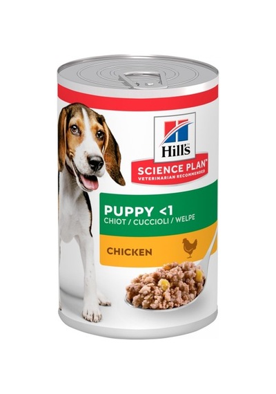 Hill's Puppy Tavuklu Konserve Yavru Köpek Maması 6 x 370 G