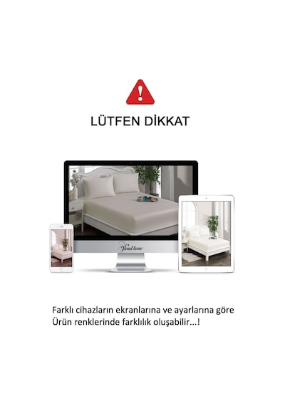 %100 Pamuk Çizgili Saten Tek / Çift Kişilik Lastikli Çarşaf Seti 100x200 160x200 180x200 Ekru