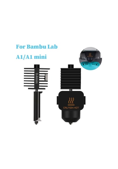 0.2mm Bambu Lab A1/a1 Mini Hotend Seti - Sertleştirilmiş Çelik Nozzle