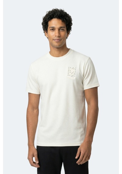 Slazenger Zegna Erkek Beyaz Tişört