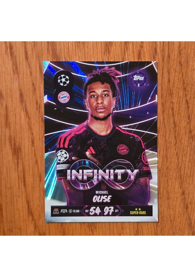 Topps Match Attax 2027 Michael Olise Infinity Oyun Kartı