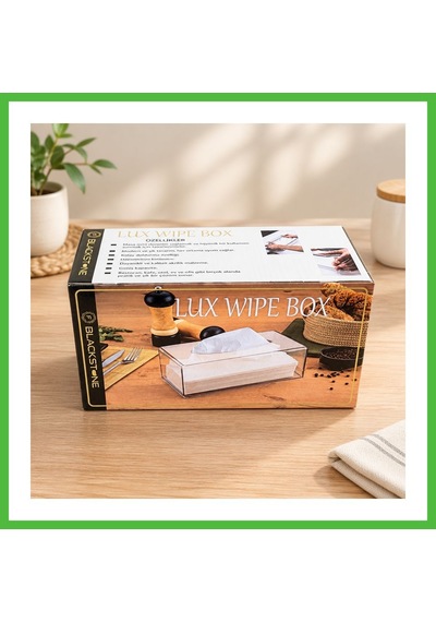 Vaveni Lux Wipe Box Peçetelik Arz Çok Renkli
