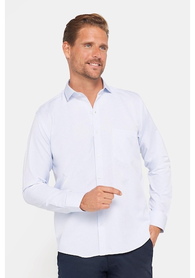 Tudors Erkek Regular Fit Klasik Kesim Tek Cepli Çizgili İtalyan Yaka Gömlek-31541 Çok Renkli