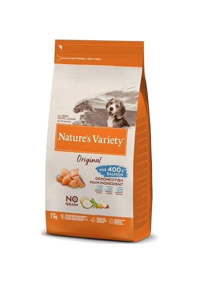 Nature's Variety Dog No Grain Tahılsız Junior Salmon 2 Kg