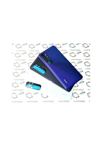 Xiaomi Uyumlu Mi Note 10 Lite Arka Kapak Batarya Pil Kapağı (Cam) (493887009)