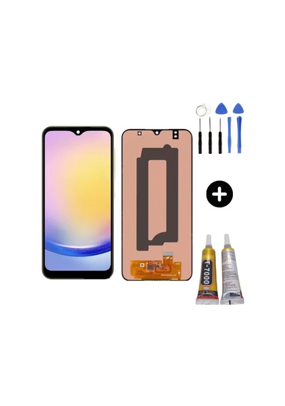 Samsung A25 Sm-a256e Uyumlu A Kalite Lcd Ekran Dokunmatik + Montaj Seti
