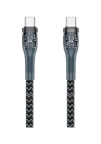 Azeada Kabloları Ve Şarj Aletleri Siyah - 65w, Type-c To Type-c
