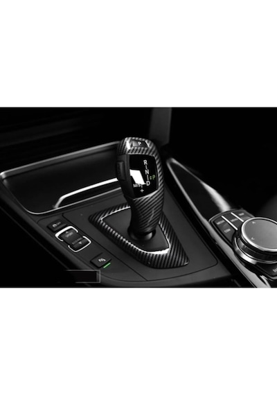 Bmw F20 F30 Vites Topuzu Koruma Karbon F30 Vites Çerçevesi Koruma Karbon 2 Parça Karbon