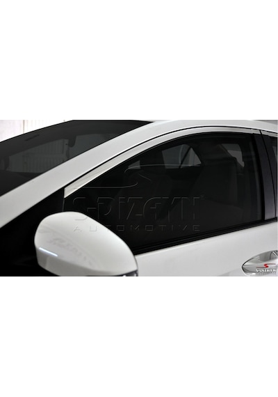 S-Dizayn  Toyota Corolla Uyumlu Krom Cam Çerçevesi 8 Prç. 2013-2018