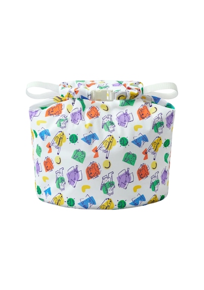 Bambino Mio Su Geçirmez Bebek Bezi Saklama Çantası Xl Wet Bag Bold Çok Renkli