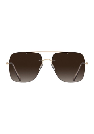Silhouette 8750 75 7530 Unisex Güneş Gözlüğü Kahverengi