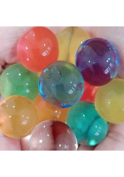 Orbeez xl Orbiz Büyük Boy 50 Adet Su Topu Boncuk Top Küre Misket