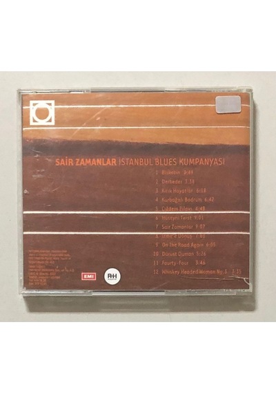 Sair Zamanlar Istanbul Blues Kumpanyası Cd Orjinal Dönem Baskı