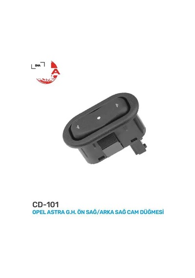 Cam Açma Anahtarı Tekli Ön Sağ-arka Astra G-corsa C-combo C-zafıra A 90561388-93350571 93350571
