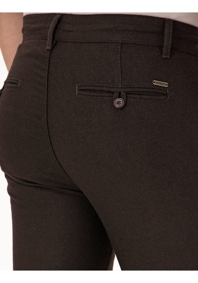 Pierre Cardin Erkek Koyu Kahverengi Pantolon Kanvas-chino 50310829-vr084 Koyu Kahverengi