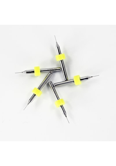 Schulzz 10 Parça 0.30 Mm Matkap Ucu Karbür Delme Mikro