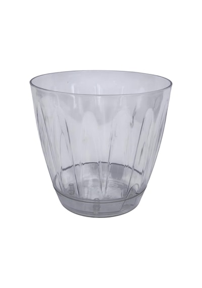 2 Adet Plastik Orkide Saksısı Seti 1,5 Lt Gizli Tabaklı Şeffaf Saksı 145 X 135 Mm Diğer