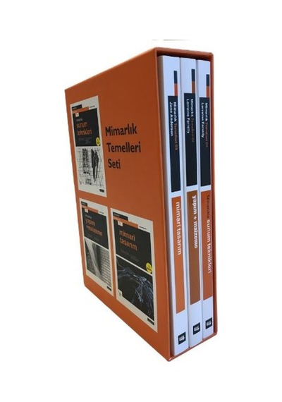 Mimarlık Temelleri Seti - 3 Kitap Takım Kutulu - Lorraine Farrelly -  Jane Anderson - Literatür Yayıncılık