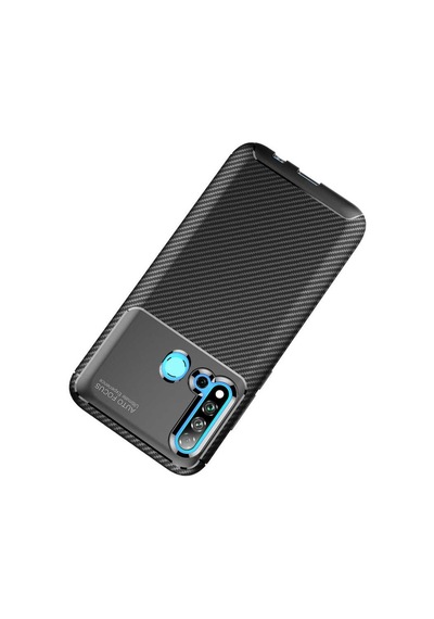 Huawei P20 Lite 2019 Kılıf Zore Negro Silikon Kapak Siyah