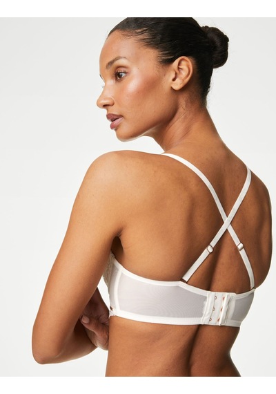 Marks & Spencer Aster Dantel Detaylı Multiway Straplez Sütyen T81006437H Krem