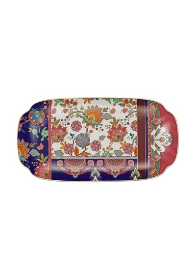 Lucky Art Etro Bone Oval Tabak 37 Cm Lyhd 776 Çok Renkli