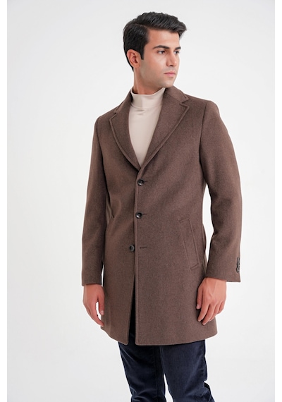 Efor Plt 088 Palto Comfort Kahve Kahverengi