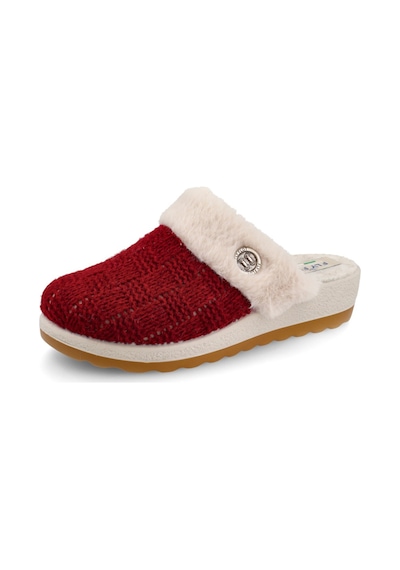6314-burgundy Terlik/ Panduf Ev Kadın 44 X59 Kr Fly Flot Cloth Woman Slıpper 6314-burgundy