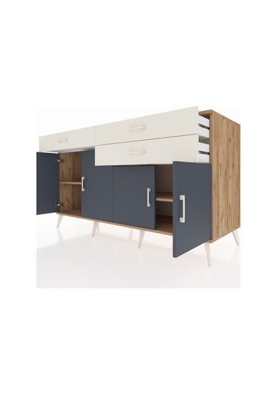 Kronos Konsol 2 Raflı 3 Çekmeceli 4 Kapaklı 176x59x99 Çam-antrasi Çam-antrasit/aytaşı Kronos Konsol 2 Raflı 3 Çekmeceli 4 Kapaklı 176x59x99 Çam-antrasi Çam-antrasit/aytaşı