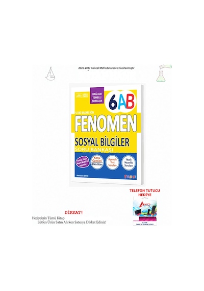Fenomen 6 Sosyal Bilgiler A-b Soru Bankası 6-012
