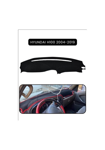 Hyundai H100 2004-2019torpido Koruma Halısı Siyah Kenar