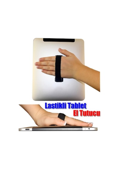 Apple Uyumlu iPad 9.7" 2017 Tablet Silikon Kilif + Ekran Filmi + El Tutucu Set 241752745