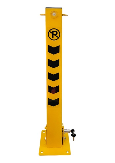 Kilitli Otopark Direği 75 Cm, Yatar Tip Dahili Kilitli Park Bariyeri-4013