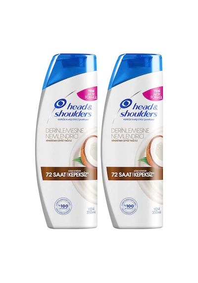 Head & Shoulders Derinlemesine 72 Saaat Nemlendirici Şampuan 2 x 350 ML