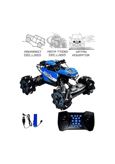 2.4 Ghz Uzaktan Kumandalı 4x4 Off Road Arazi Arabası - Drift Atabilen