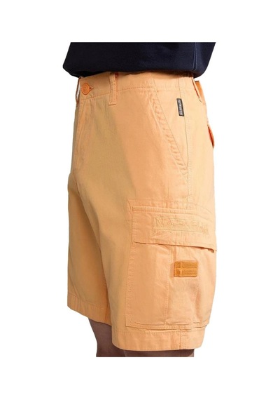 Napapijri N-nus Erkek Bermuda Şort - Np0a4g5ga571 Orange Mock A57