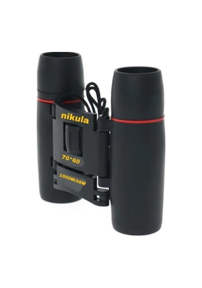 70x60 Cepte Taşımalı Kauçuk Kaplamalı Mini Dürbün Çok Renkli