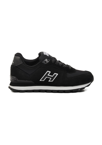 Hammer Jack Siyah Suni Deri Unisex Sneaker Peru 102 19250 G Siyah