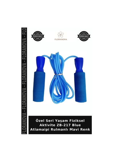 Özel Seri Yaşam Fiziksel Aktivite Zb-217 Blue Atlamaipi Rulmanlı Mavi Renk