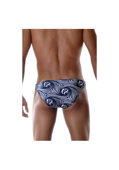 Don Moris Desenli Erkek Slip (Dm021810) Siyah - Beyaz