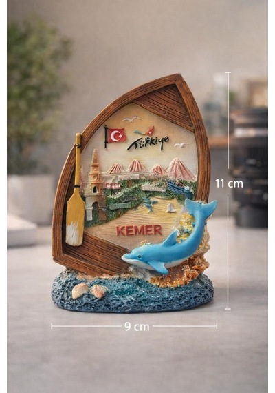 Türkiye Temalı Masa Üstü Dekor Biblo Ofis Masası Süsü & Ev Dekorasyonu 11 9 Cm