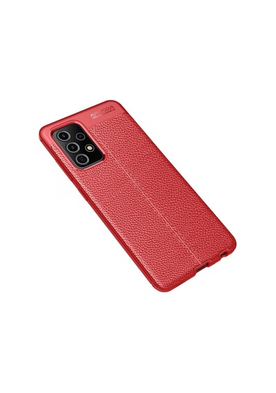 Samsung Galaxy Uyumlu, A72 Kılıf Auto Focus Kapak - Kırmızı