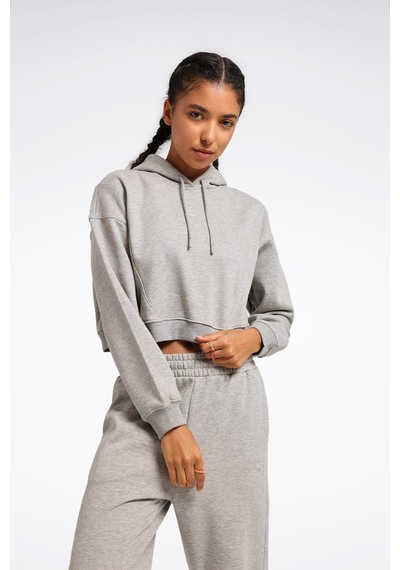 Reebok Eva Hoodıe Gri Kadın Sweatshirt Gri