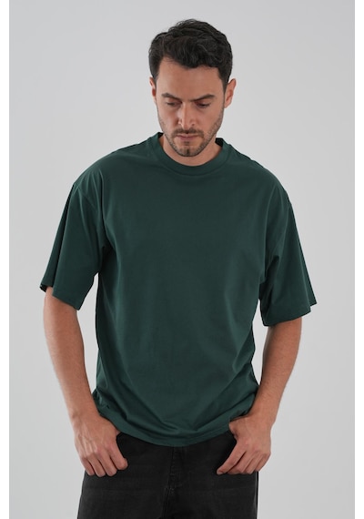 Alexander Gardi Alexandergardı Basic Oversize T-shirt Yeşil