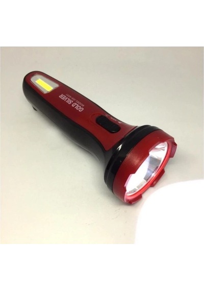 Sılver Gs-4531 3 Watt+1 Watt Cob Led'li Şarjlı El Feneri Çok renkli