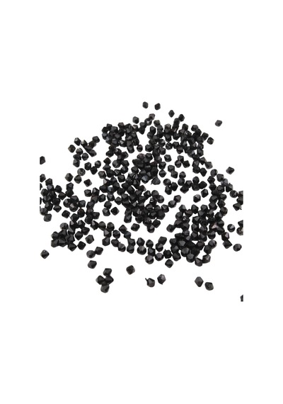 Piramit Akrilik 6 Mm Siyah Boncuk Aksesuar Takı Malzeme 25 Gr