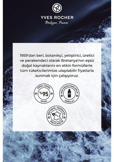 Yves Rocher Saç Ve Vücut Şampuanı-granit Bleu- Erkek-200ml