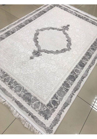 Padişah Halı Safir 73942 099 Serisi Akrilik Salon Oturma Yatak Odası Halısı Gri