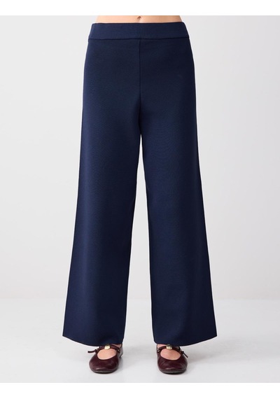 Jimmy Key Lacivert Normal Paça Normal Bel Beli Lastikli Triko Pantolon 6sw185738494