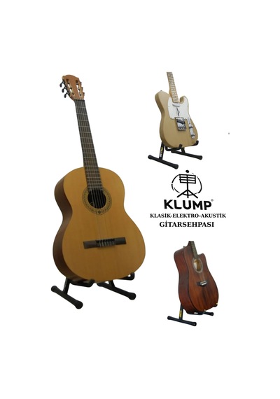 Klmp01 Gitar Sehpası / Gitar Standı / Klasik Akustik Elektro Gitar Sehpası