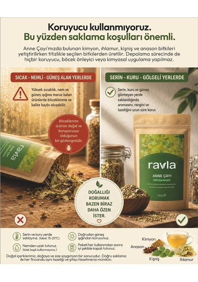 Ravla Anne Çayı - 120g